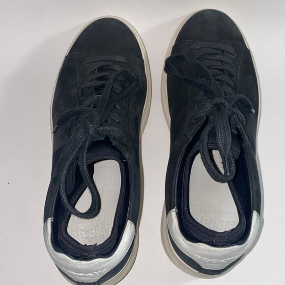 Greats platform black suede sneakers - Picture 7 of 9